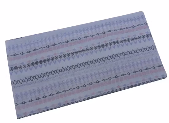 Pannolini avvolgenti in mussola a quadretti piatti in mussola per neonato