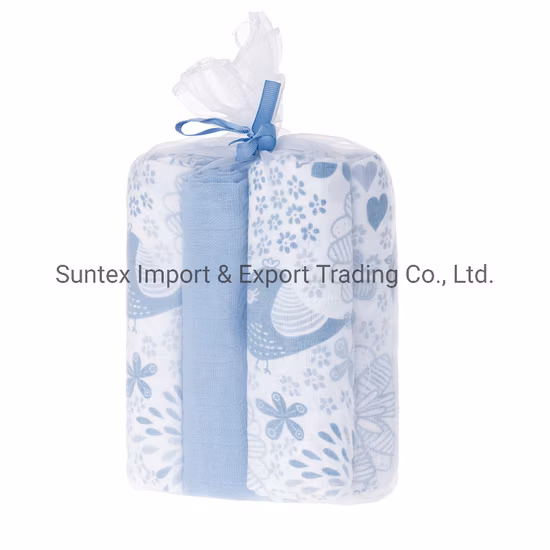 Pannolino riutilizzabile in garza per bambini in mussola di cotone organico al 100%.